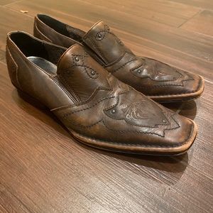 Men Lounge by Mark Nason Streamlined Loafers Size 9.5